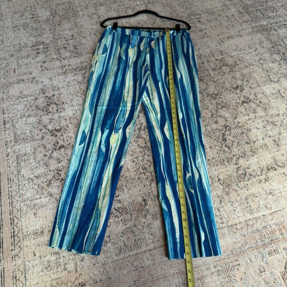 Gucci Archive S/S 96 Gucci by Tom Ford Watercolor Trousers Women’s Sz 44 Pant - Picture 6 of 14